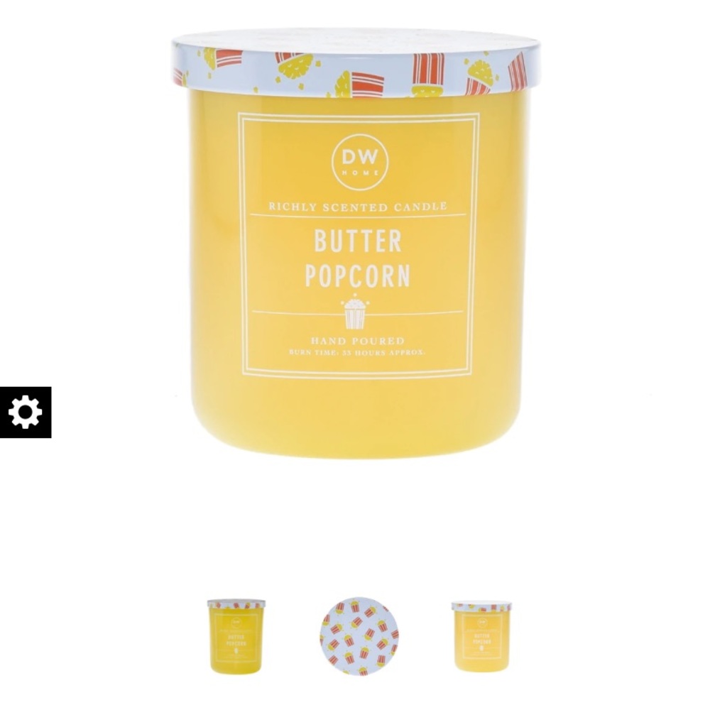 Popcorn Candle
